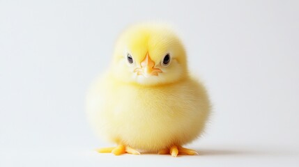 Obraz premium Fluffy yellow chick