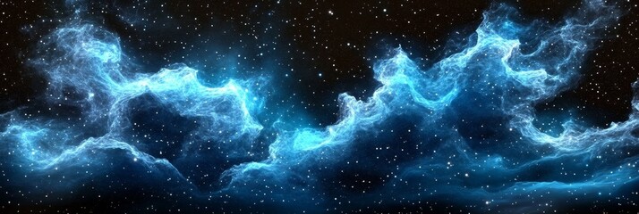 Stunning Cosmic Backdrop Featuring Infinite Deep Space Clouds and Billions of Glimmering Stars