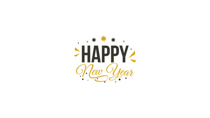 new years  decoration svg elements