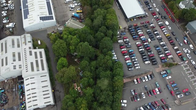 dundee the miley urban wildlife reserve going through industrial urban area