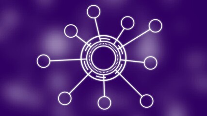 Digital networking concept, digital network marketing icon , networking and connection technology icons. Business sales growth and certification concept.  - Powered by Adobe