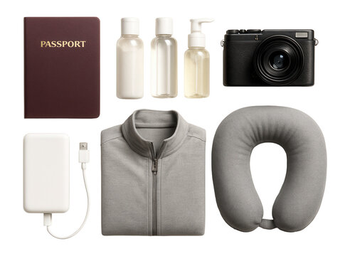 Packing list with travel essentials