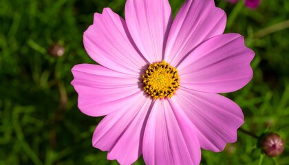 Fototapeta premium Pink Cosmos Flower Close-Up