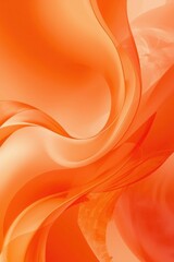 Abstract Orange Wave Background with Fluid Gradient Design