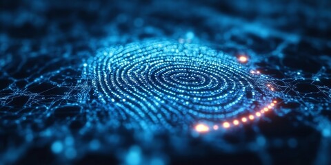 Digital Biometrics and Fingerprint Security System for Enhanced Cybersecurity and Online Safety
