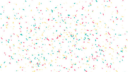 Festive confetti shower creating a cheerful celebration background