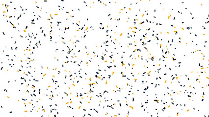 Festive confetti showers in a vibrant celebration
