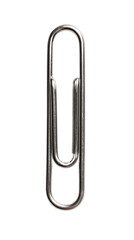 A paper clip, white background --ar 9:16