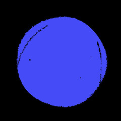 Blue Colour Doodle Background with Edges