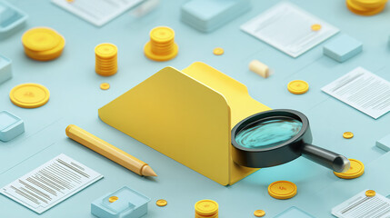 tablet pc with graph