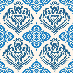 Ethnic background, seamless pattern, geometric and tribal-inspired, freehand drawing design, handmade textile.