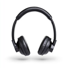 Fototapeta premium Exploring audio freedom wireless headphones modern studio product showcase sleek design professional quality