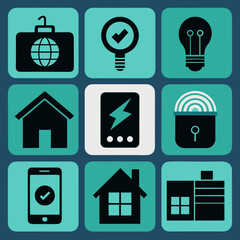 business icons set