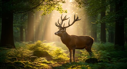 deer in the forest
