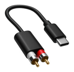 Fototapeta premium USB-C to under-carpet RCA adapter