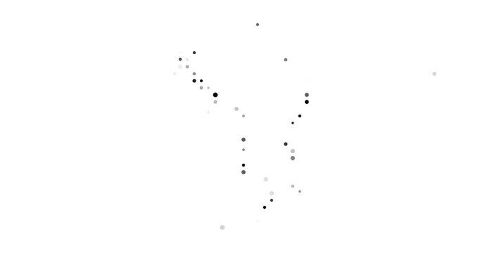 British Indian Ocean dots in generative motion
