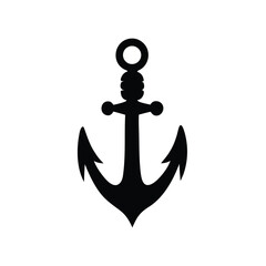 anchor on white background