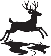 deer vector silhouette
