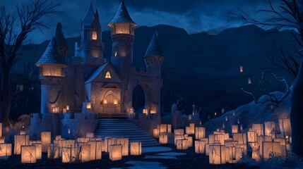 Fototapeta premium church in the night