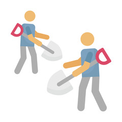 Coordination  Vector Icon which can easily modify or edit