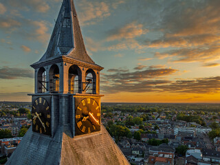 clock tower of a basilica