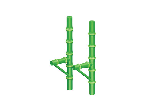 Egrang icon 3d illustration render