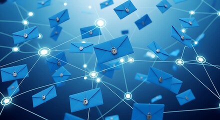 Secure Digital Communication Network Connecting Envelopes Global Information Exchange System