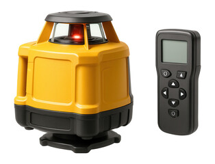 Naklejka premium Rotary laser level with remote control