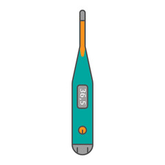 thermometer vector icon