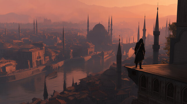 Assassin's creed cityscape wallpaper hd download for pc and mobile devices