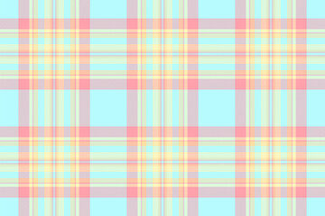 Soft pastel plaid pattern with a light, airy feel. Ideal for backgrounds, textiles, and designs needing a cheerful, vintageinspired aesthetic.