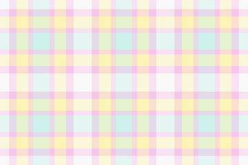 Pastel plaid pattern, a soft and versatile design. Great for backgrounds, textiles, crafts and festive occasions with a cozy, spring feel.