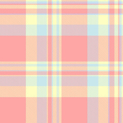 Pastel plaid pattern. Soft, textured fabric.  Perfect for backgrounds, textiles, and design projects needing a gentle, comforting aesthetic.  Ideal for spring, summer, or baby themes.