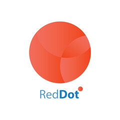 Minimal Red Dot Logo