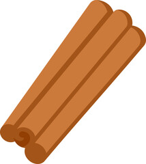 Cinnamon Sticks Flat Icon