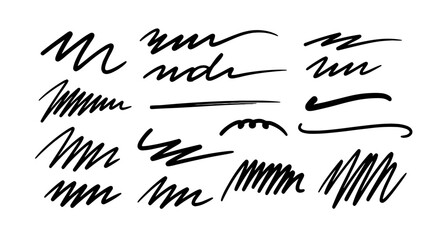 Scribbles sketch scribble doodle hand drawn handmade pencil pen marker line stroke graphic design art element vector