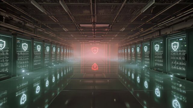 Digital Fortress Secure Server Room Network