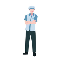 doctor with clipboard