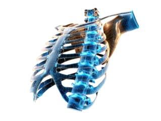 x ray of a human skeleton
