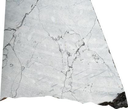 Close-up of elegant marble stone showcasing unique grey veining patterns.