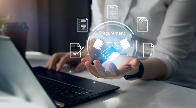 Procurement system management.Procurement strategic process acquiring and managing goods and services,optimizing costs,efficiency,supplier relationships and operational workflows for business success.