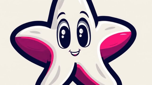Cartoon starfish illustration