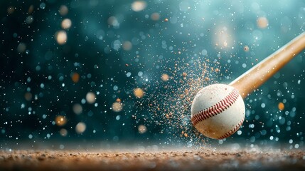 Baseball swing action stadium sports photography dynamic environment close-up view energy and precision