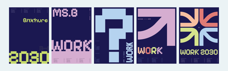 portfolio cover template for graphic designer