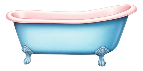 PNG Bathtub white background bathroom cleaning.