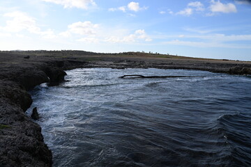 Bonaire - aerial view at Boka Washikemba