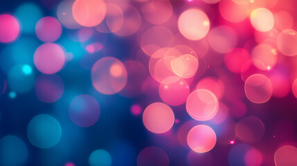 光のボケ背景 / Bokeh Light Background