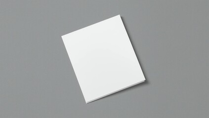 Catalogue blank landscape brochure mockup cover template