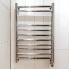 Chrome towel warmer