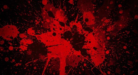 Red splashes background